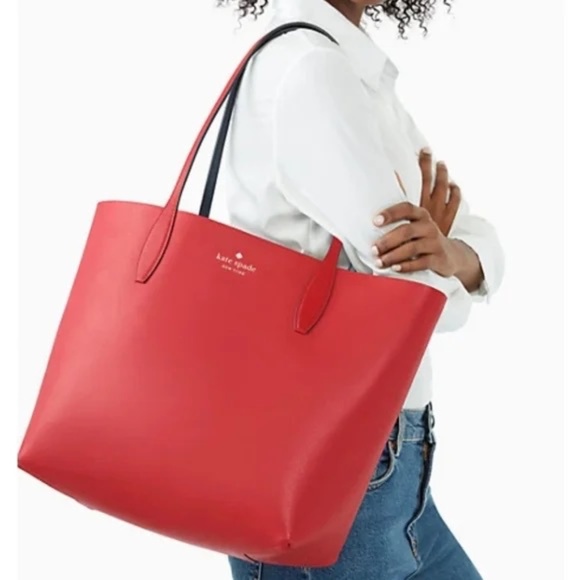 kate spade Handbags - Kate Spade New York  BING LARGE REVERSIBLE CHERRY TOTE